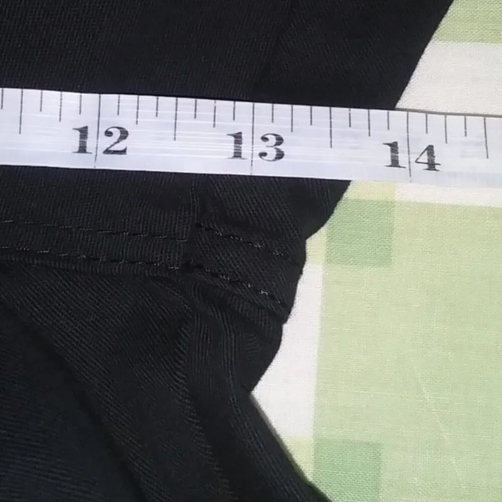 Wrangler Men's Relaxed Fit Black Cotton Spandex Sporty Cargo Shorts Size 44 x 11